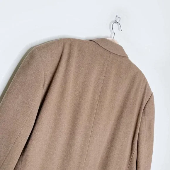 ⚡️SOLD⚡️ hugo boss wool-angora camel sport coat - size xl - Picture 6 of 8
